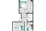 Etagenwohnung Würselen - 2 Zimmer, 53 m&sup2;, 130.000&euro; | Angebot:25731674