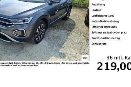 VW T-Roc 36.475 km 24.980 &euro; Trier 54292