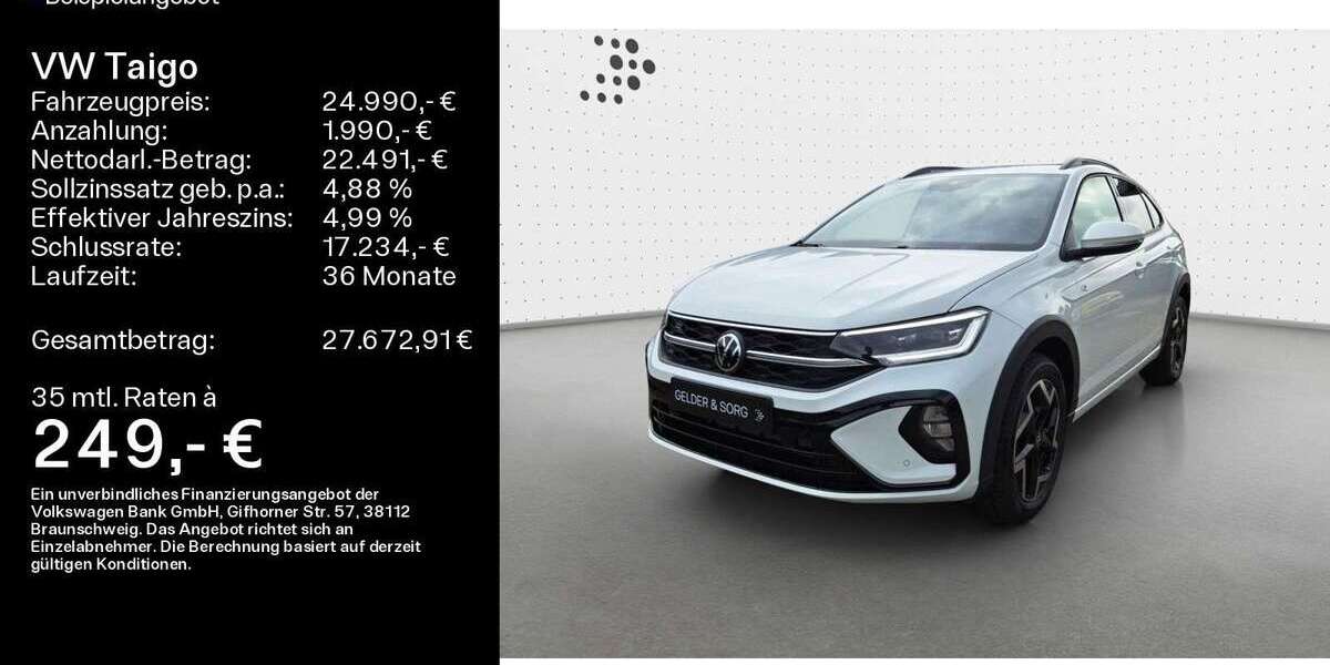 VW Taigo 2.990 km 24.990 &euro; Coburg 96450