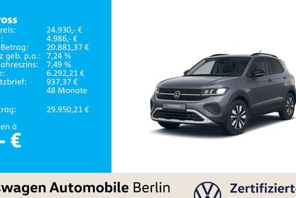 VW T-Cross 12.140 km 24.930 &euro; Berlin 12681