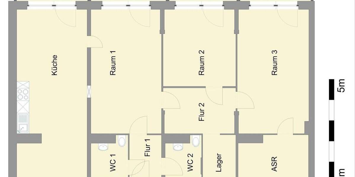 Gewerbeobjekt Chemnitz Kappel - 5 Zimmer, 112 m&sup2;, 700&euro; | Angebot:26695883