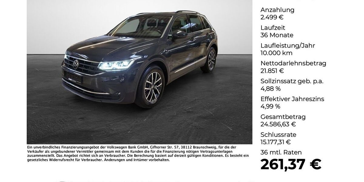 VW Tiguan 122.555 km 23.980 &euro; Ibbenbüren 49477