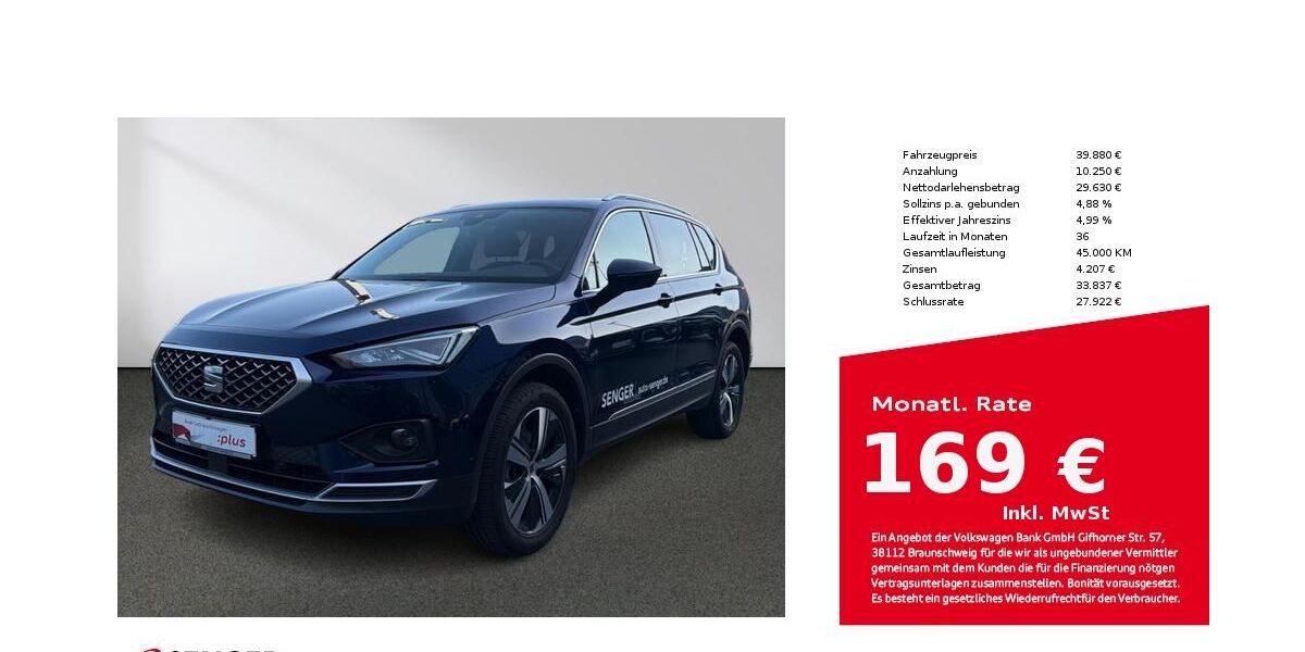 Seat Tarraco 7.930 km 38.880 &euro; Bielefeld 33609