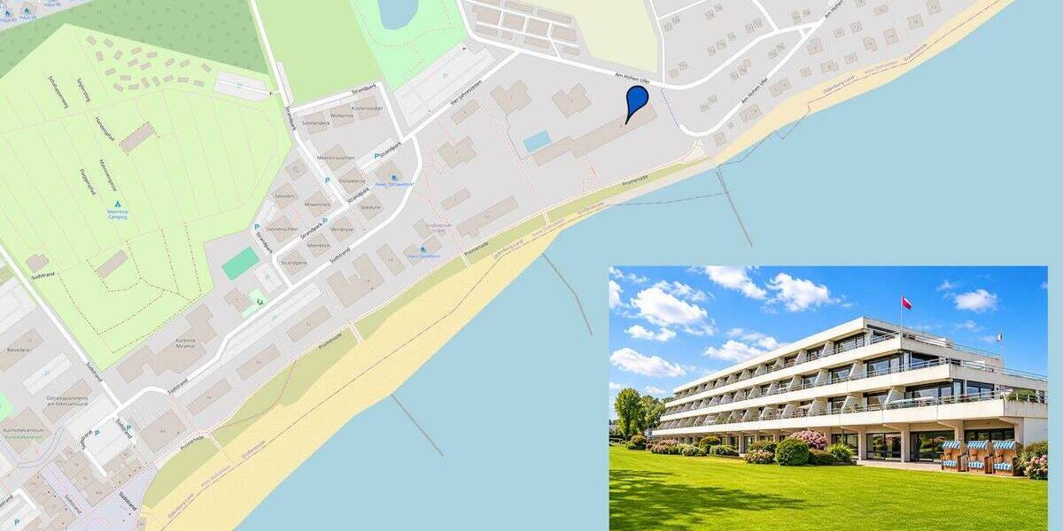 Etagenwohnung Großenbrode - 2 Zimmer, 58 m&sup2;, 280.000&euro; | Angebot:26740917