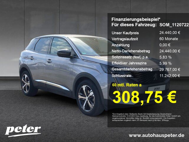 Peugeot 3008 22.250 km 24.440 € Nordhausen 99734