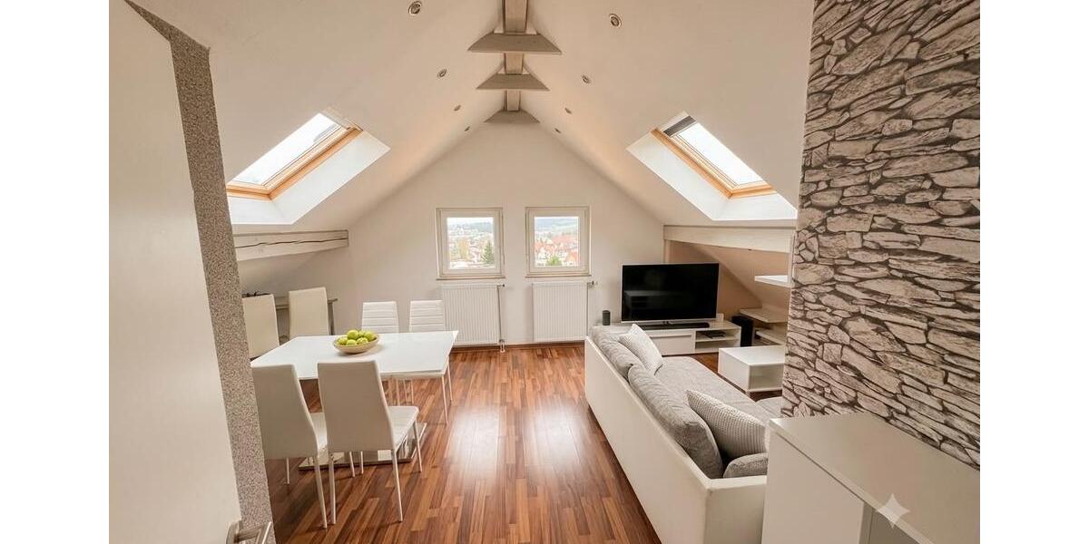 Dachgeschoßwohnung Heidenheim an der Brenz Aufhausen - 2 Zimmer, 50 m&sup2;, 135.999&euro; | Angebot:26975993