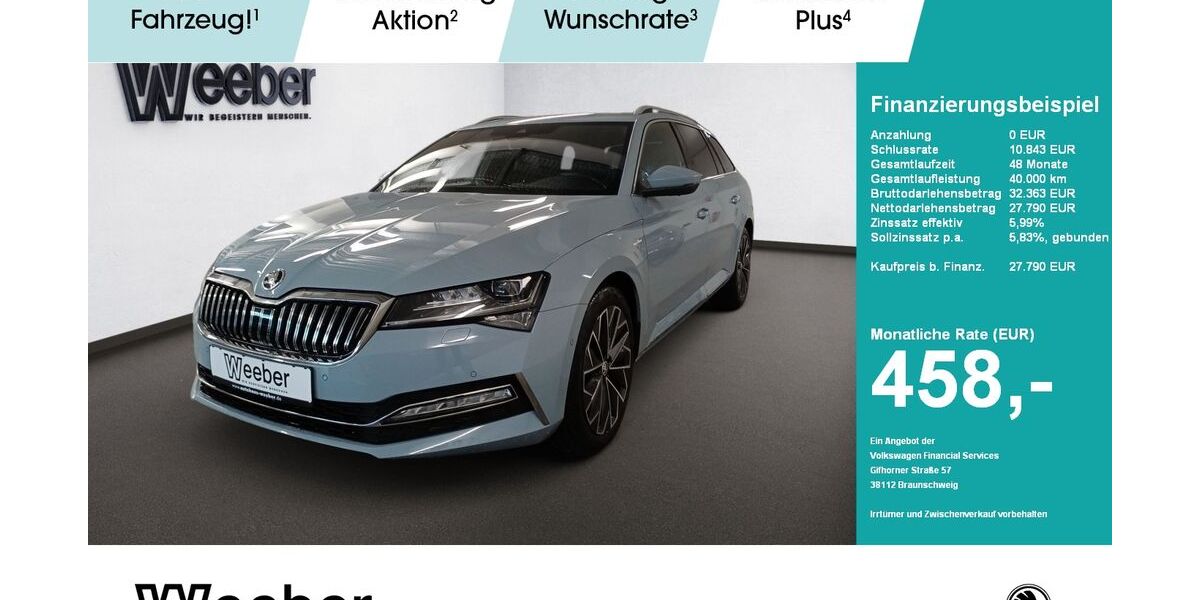 Skoda Superb 104.536 km 27.790 &euro; Leonberg 71229