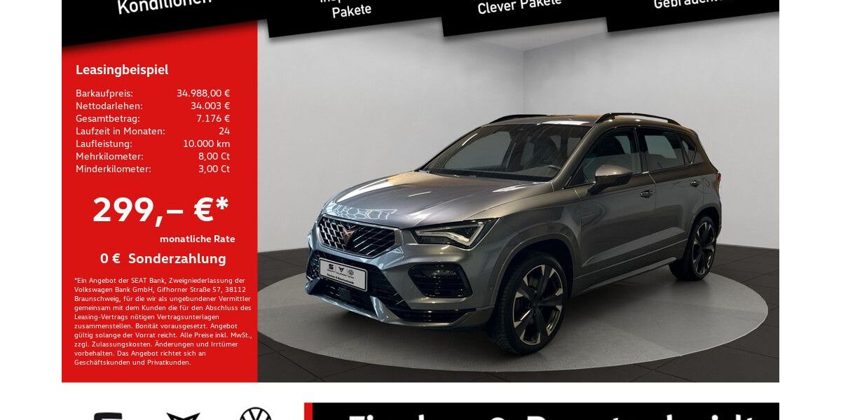 Cupra Ateca 31.509 km 34.988 &euro; Lohmar 53797