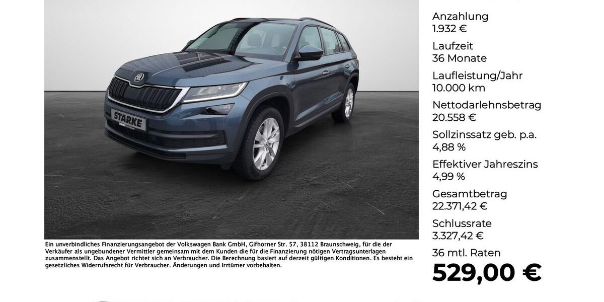 Skoda Kodiaq 87.800 km 22.490 &euro; Georgsmarienhütte 49124