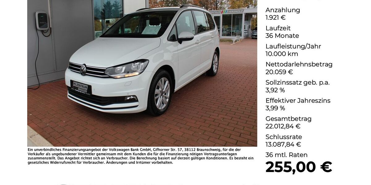 VW Touran 131.095 km 21.980 &euro; Versmold 33775