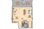 Erdgeschoßwohnung Bremen Häfen - 2 Zimmer, 110 m&sup2;, 609&euro; | Angebot:26677897