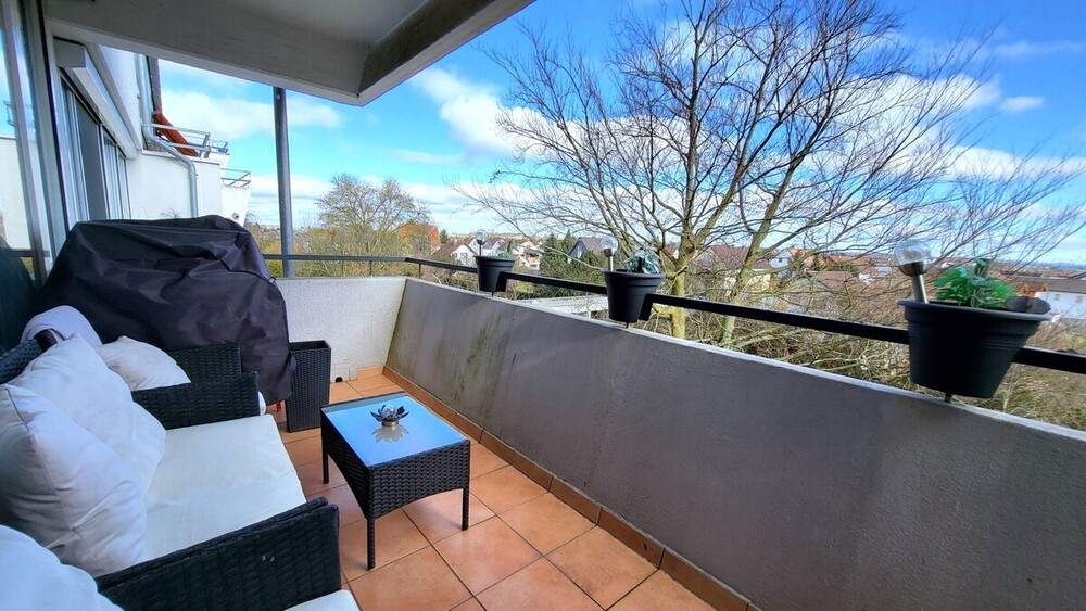 Modern sanierte 3 Zimmer-ETW in Ruhe und Blicklage - Etagenwohnung Bruchköbel | Angebot:26348249