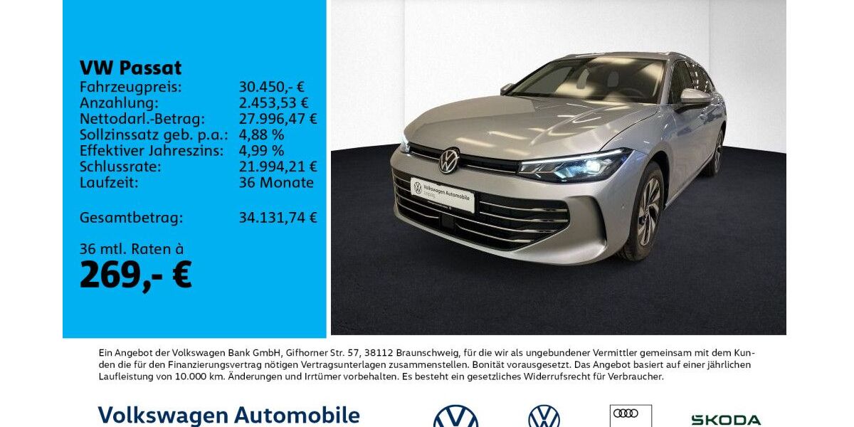 VW Passat 29.707 km 30.450 &euro; Leipzig 04178