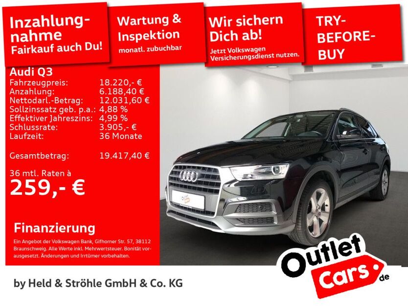 Audi Q3 48.966 km 18.220 € Senden 89250