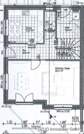 Attraktive Doppelhaushälte zu vermieten 6 zimmer