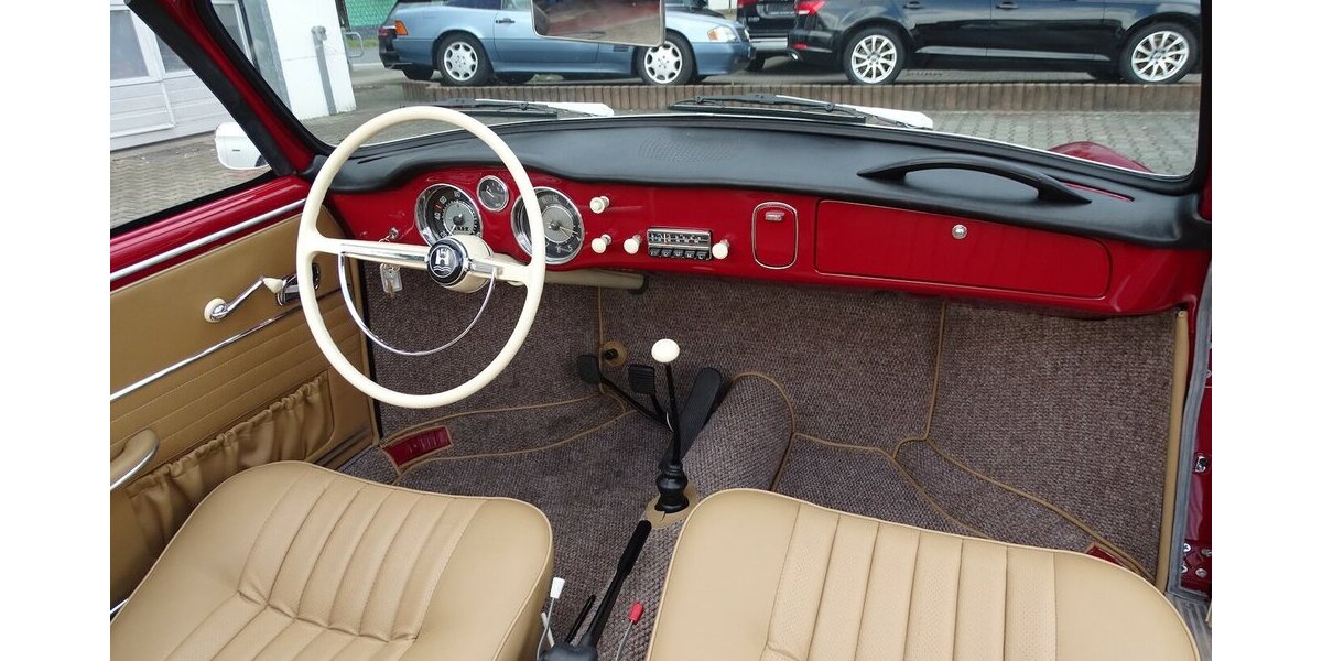 VW Karmann Ghia Cabrio vollständig restauriert 1.200 km 59.990 &euro; Rodgau 63110