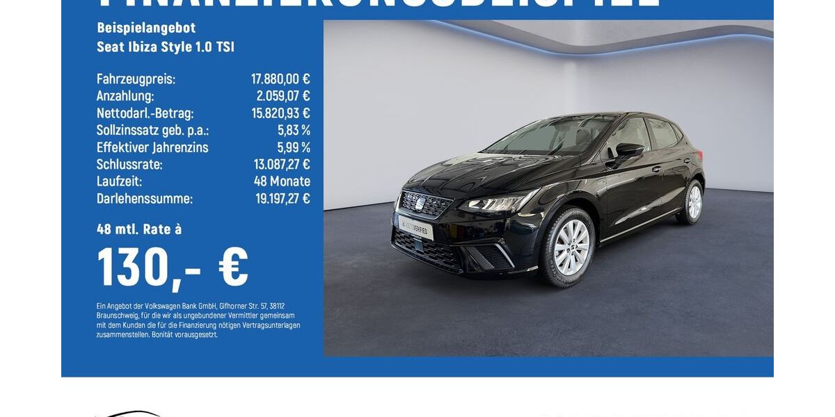 Seat Ibiza 22.200 km 16.880 &euro; Göttingen 37081