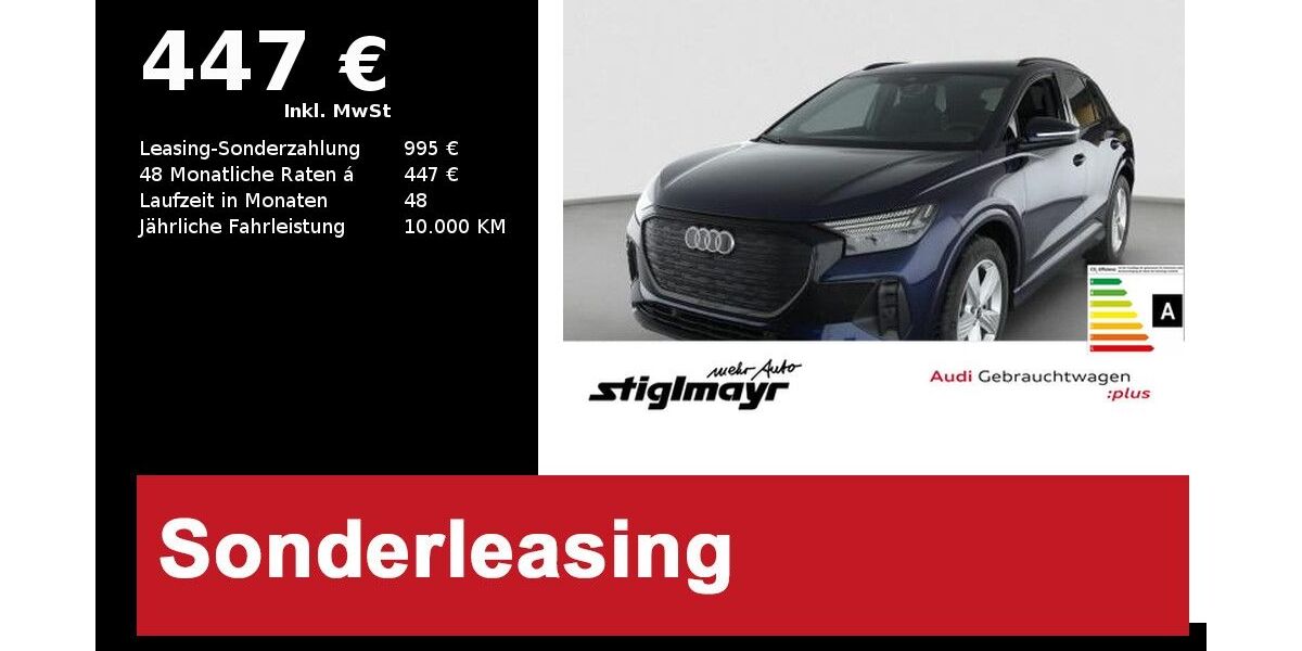Audi Q4 e-tron 9.422 km 48.470 &euro; Pfaffenhofen 85276