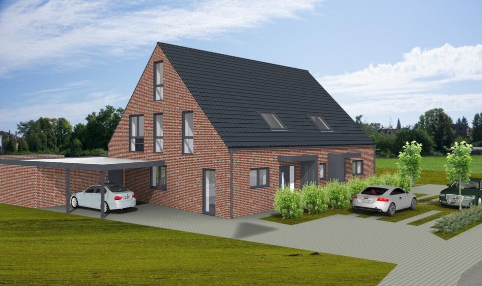 Moderne Doppelhaushälfte in Rheine – KfW 40 Neubau mit PV-Anlage 5 zimmer