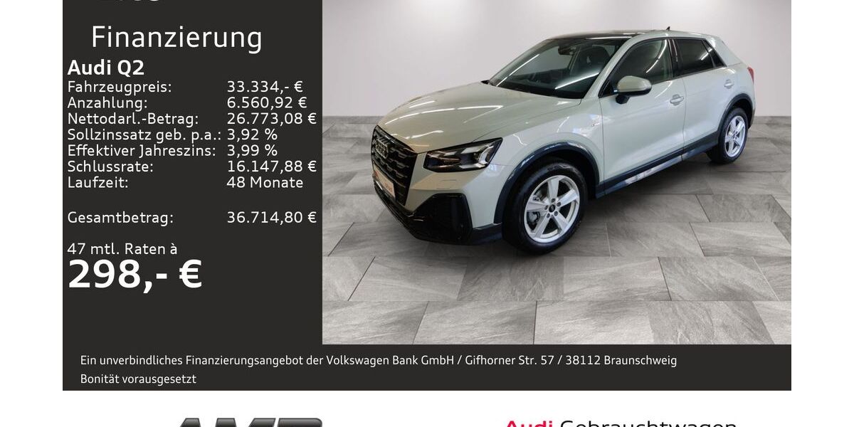 Audi Q2 4.090 km 32.680 &euro; Borna 04552