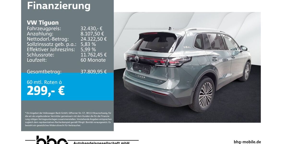 VW Tiguan 9.846 km 32.430 &euro; Albstadt 72458