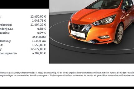 Nissan Micra 27.000 km 11.899 &euro; Nordhausen 99734