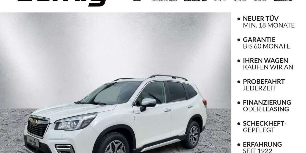 Subaru Forester 30.500 km 25.990 &euro; Himmelkron 95502