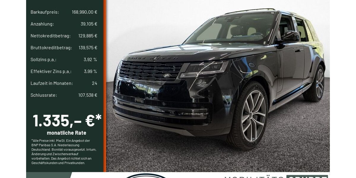 Land Rover Range Rover 1.078 km 168.990 &euro; Lüdenscheid 58507