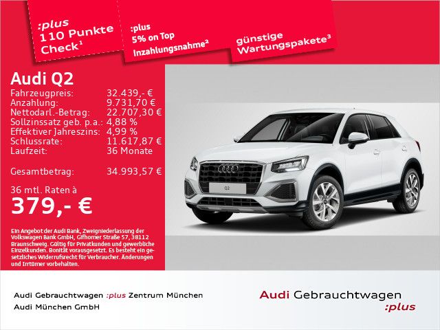Audi Q2 6.984 km 32.439 &euro; Eching 85386