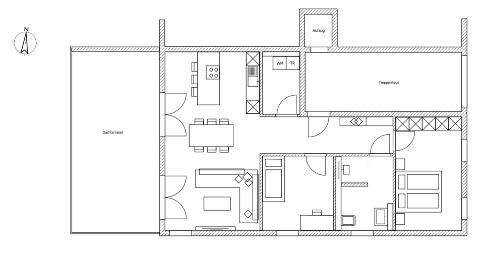 Etagenwohnung Raesfeld - 3 Zimmer, 104 m&sup2;, 1.560&euro; | Angebot:24653749