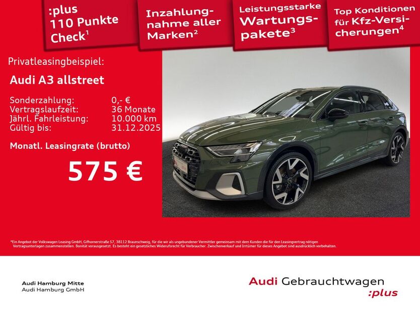 Audi A3 5.279 km 43.950 € Hamburg 22529