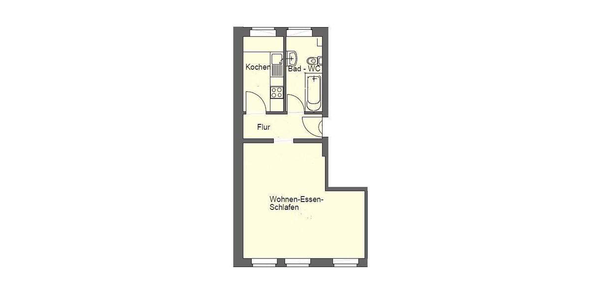 Etagenwohnung Erfurt Andreasvorstadt - 5 Zimmer, 127 m&sup2;, 349.980&euro; | Angebot:25246367