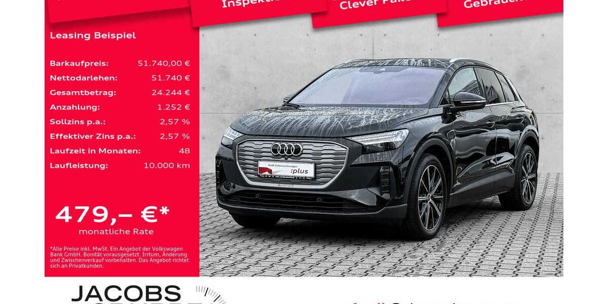 Audi Q4 e-tron 7.897 km 51.430 € Bergheim 50126