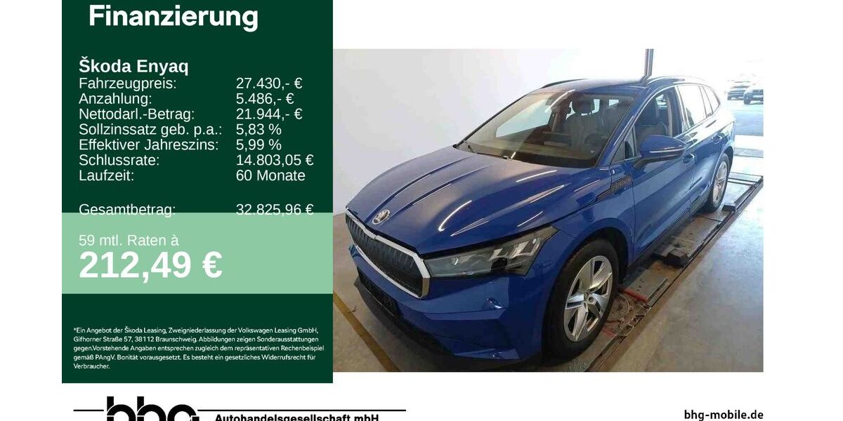 Skoda Enyaq 24.364 km 27.430 &euro; Ettlingen 76275