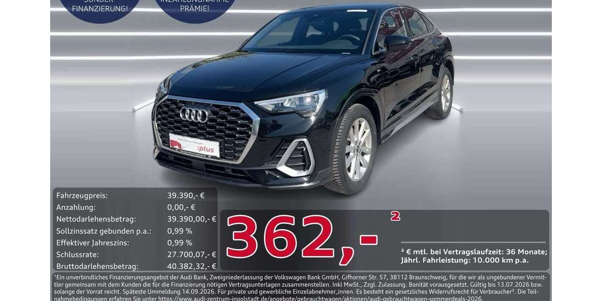 Audi Q3 27.976 km 39.390 &euro; Ingolstadt 85057