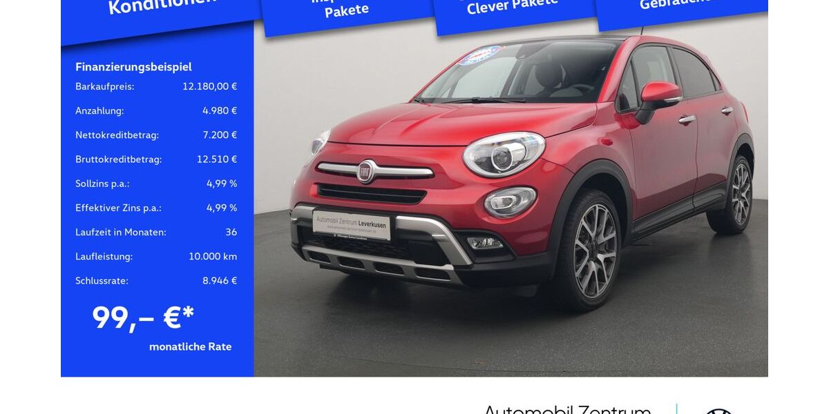 Fiat 500X 49.979 km 12.180 &euro; Leverkusen 51379