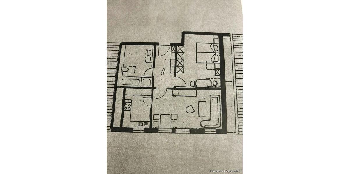 Dachgeschoßwohnung Zwiesel - 2 Zimmer, 58 m&sup2;, 410&euro; | Angebot:23871859