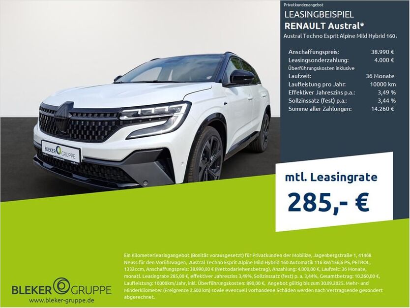 Renault Austral 5.000 km 38.890 € Stuhr 28816