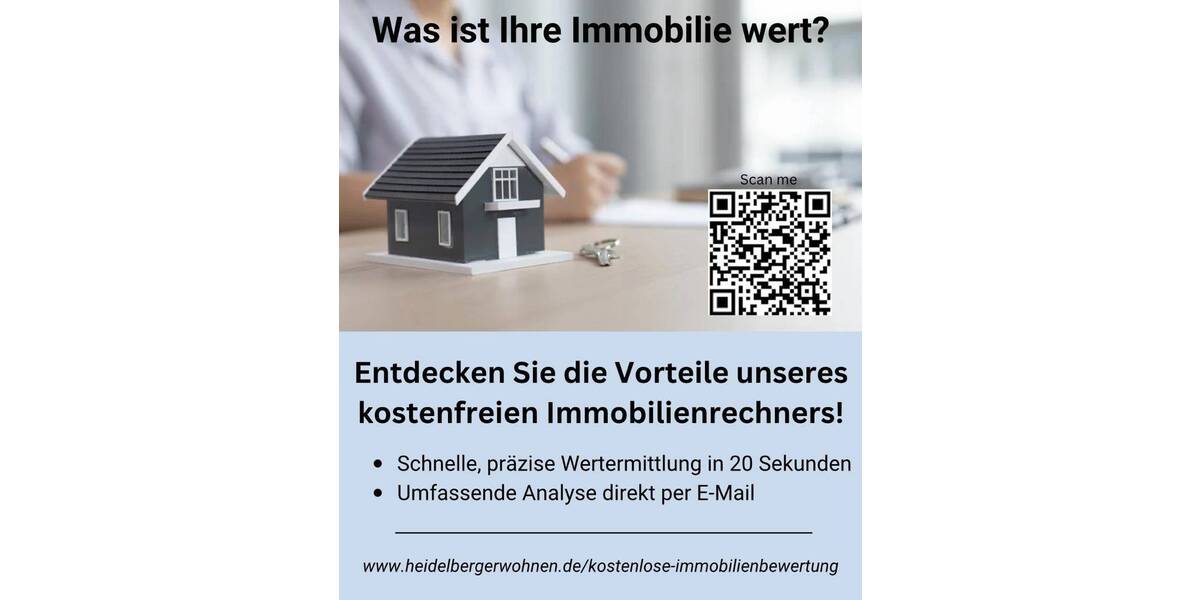 Etagenwohnung Heidelberg Emmertsgrund - 1 Zimmer, 45 m&sup2;, 170.000&euro; | Angebot:25666827