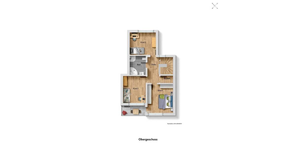 Doppelhaushälfte Burghausen - 4 Zimmer, 134 m&sup2;, 539.000&euro; | Angebot:26391686