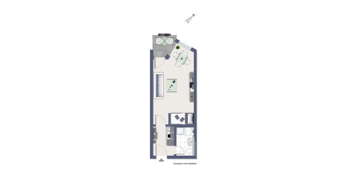 Wohnung zum Kaufen in Würzburg 115.000 € 33 m² 1 zimmer