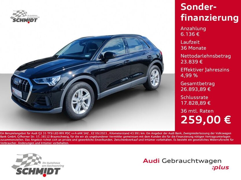 Audi Q3 43.991 km 29.975 € Bernsdorf 09337