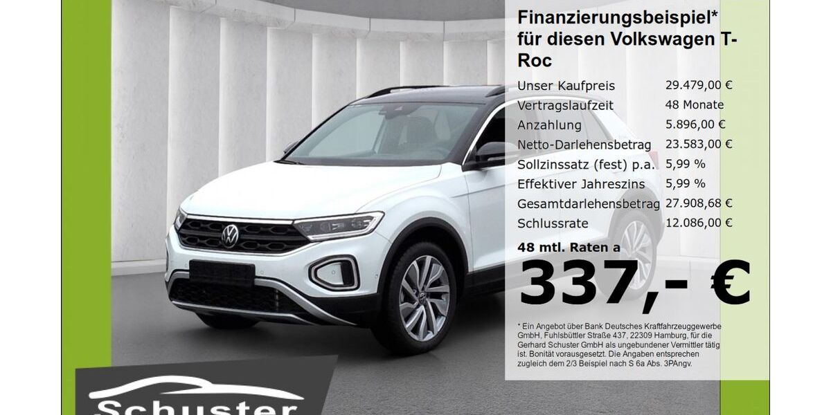 VW T-Roc 25.051 km 29.479 &euro; Ruhstorf 94099