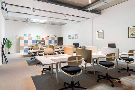 Hochmoderne Büroräume und Arbeitsplätze im inspirierenden Werksviertel - All-in-Miete