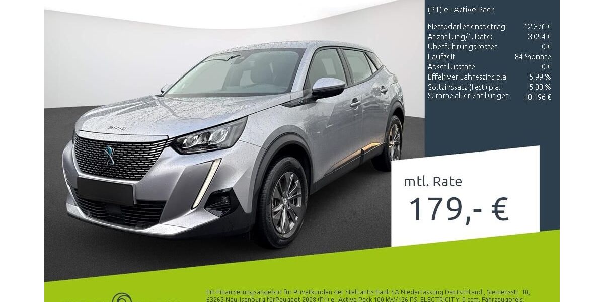Peugeot 2008 40.816 km 15.470 &euro; Ahaus 48683
