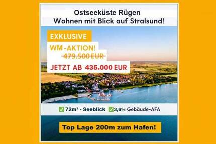 Wohnung Altefähr - 3 Zimmer, 66 m&sup2;, 299.500&euro; | Angebot:26809696