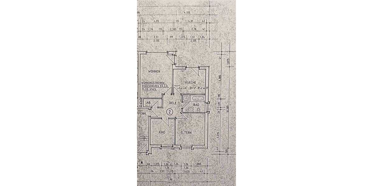 Etagenwohnung Ibbenbüren / Püsselbüren Püsselbüren - 3 Zimmer, 72 m&sup2;, 684&euro; | Angebot:26359084