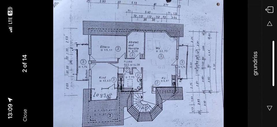 Dachgeschoßwohnung Wettenberg - 3.5 Zimmer, 93 m&sup2;, 243.000&euro; | Angebot:25178314