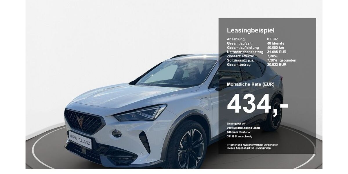 Cupra Formentor 19.970 km 28.640 &euro; Passau 94036