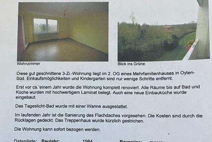 Drei Zimmer Wohnung 2 zimmer